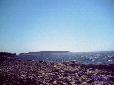 Blue Island in the Distance